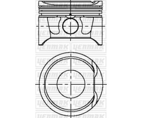 MOTOR PİSTON SEGMAN LGN-MGN-CLIO II 1.6 16V K4M 700-710-720 . 79.50 ÇAP STD