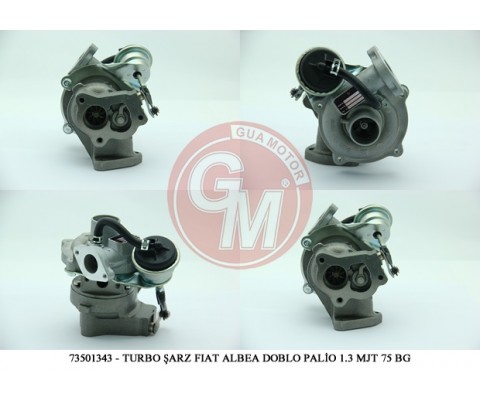 TURBO ŞARJ FIAT ALBEA DOBLO PALİO PUNTO FIORİNO PUNTO EVO 1.3 MJT 70-75 BG
