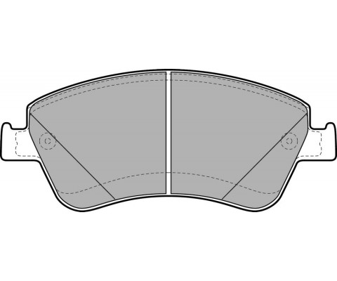 ÖN BALATA TOYOTA AURIS-COROLLA 1.4D-1.4 VVTI-1.6 VVTI-2.0D-4D-2.2D 07 D4D GDB3481