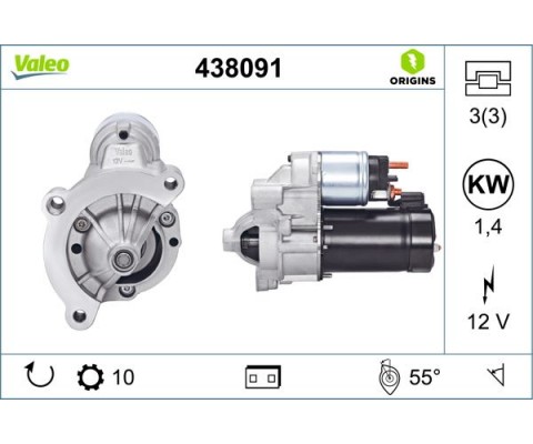 MARŞ MOTORU D6RA 109 PARTNER 1.9/PARTNER-P206-307 2.0 HDİ