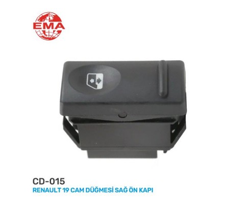 CAM AÇMA ANAHTARI ÖN SAĞ RENAULT 19 -MASTER TEKLİ