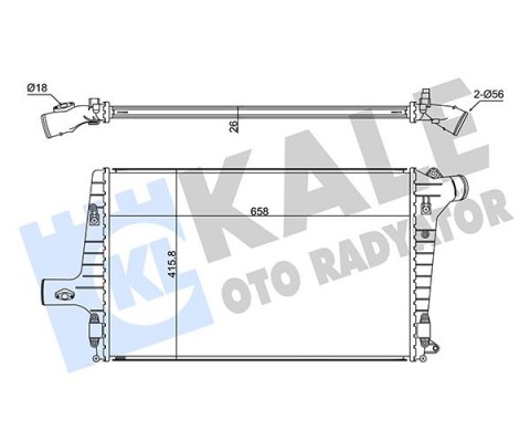 İNTERCOOLER A3-A6-TT2.5 TDI 01 04