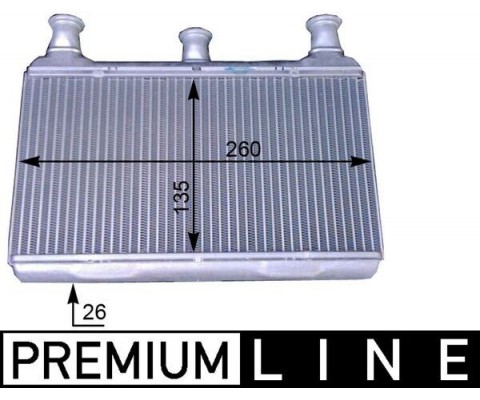 KALORIFER RADYATORU PREMIUM LINE BMW E60 E63 E64