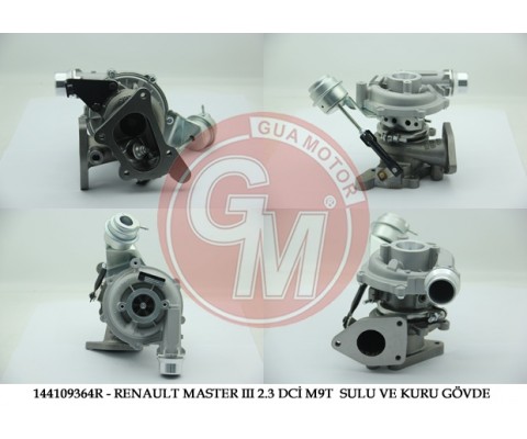 TURBO ŞARJ RENAULT TRAFIC II 90-115BG MASTER III 2.3 DCİ 110-125-145BG M9T OPEL VİVARO 2.0-2.5CDTI