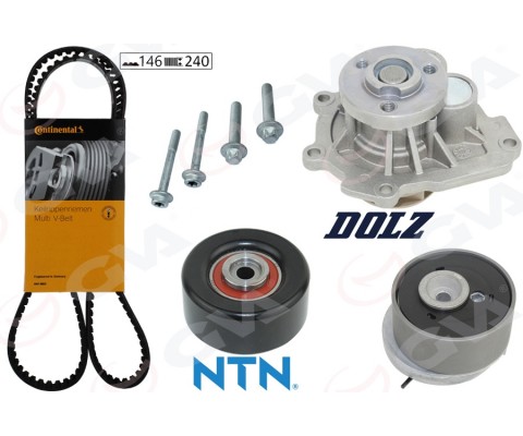 DEVİRDAİMLİ EKSANTRİK GERGİ KİTİ ASTRA H-J-INSIGNIA-VECTRA C-CRUZE 1.6-1.8 Z16XEP-XER-A16LET-XER-B16