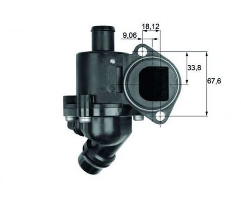 TERMOSTAT KOMPLE PASSAT-A4 2.0FSI 105C