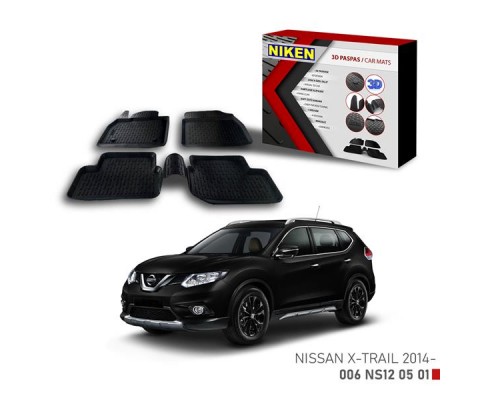 3D PASPAS NISSAN X-TRAIL 2014-