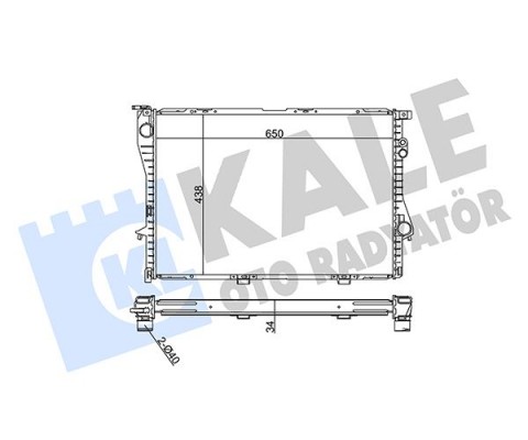 MOTOR SU RADYATORU BMW M51 D25 E38 96 01 E39 96 03