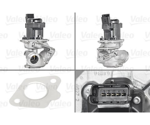 EGR VALFİ BERLINGO-C3-C4-C5-JUMPY-XSARA-P1007-P206-P207-P307-EXPERT-PARTNER 1.6 HDI FIESTA VI 03 11 C MAX FOCUS II 04 11 FUSION 03 12 1.6TDCI VOLVO V70 III S80 II 10 S40 II V50 05 1.6TD