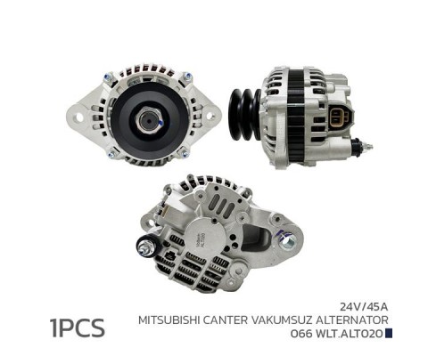ALTERNATÖR 24V 45A MITSUBISHI CANTER VAKUMSUZ