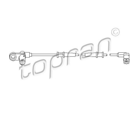 ABS SENSORU ON MERCEDES S-CLASS W220 C215