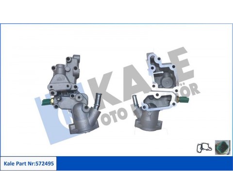 KOMPLETERMOSTAT-ALUMINIUMGÖVDELİ CITROEN BERLINGO-C2-C3 I-C3 II-XSARA-FIAT FIORINO-QUBO-PEUGEOT 1007 206-206 -207-207 SW-PARTNER