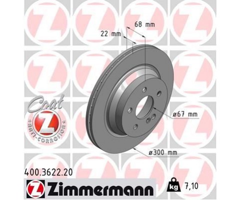 FREN DISKI ARKA MERCEDES W211 W212 S212 C218 C219 X204