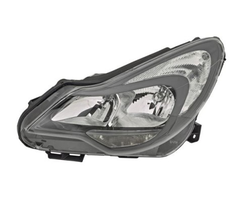 SOL FAR OPEL CORSA D SİYAH 06 MOTORLU H7