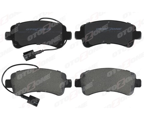 DİSK FREN BALATASI ARKA JUMPER 2.0D/2.2D3.0D 04/06 DUCATO 40 2.3D-BOXER 2.0D/2.2D/3.0D