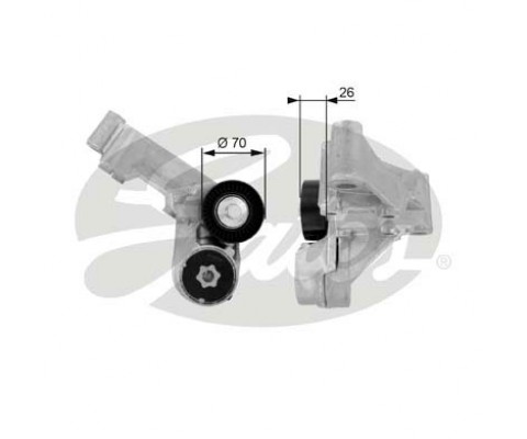 ALTERNATÖR GERGİ RULMANI KÜTÜKLÜ CONNECT 02 14 FOCUS I 98 04 1.8 TDCİ