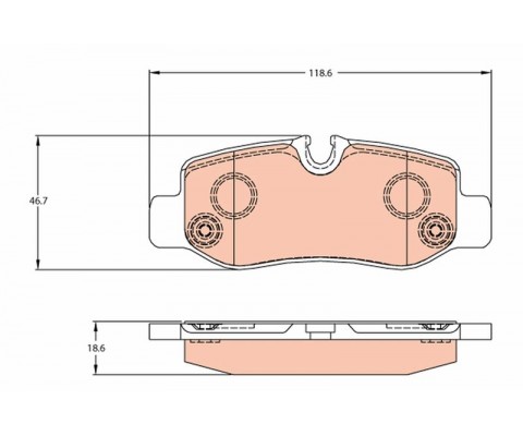 FREN BALATASI ARKA MERCEDES VITO W447 14