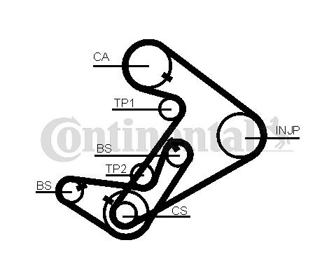 TRİGER KAYIŞI 099x190 HYUNDAI H100 H200 STAREX 2.5D8V MITSUBISHI L200 L300 L400 2.5D 8V KIA