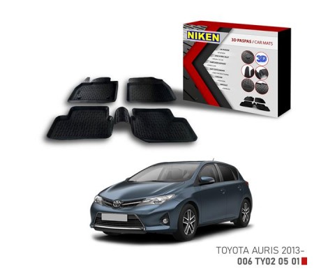 3D PASPAS TOYOTA AURIS 2013-