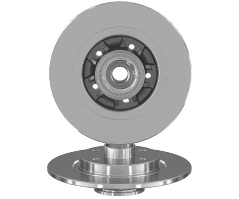 FREN DISKI ARKA MERCEDES CITAN W415 13 21 . RENAULT KANGOO II 08 274x11x5DL RULMANLI
