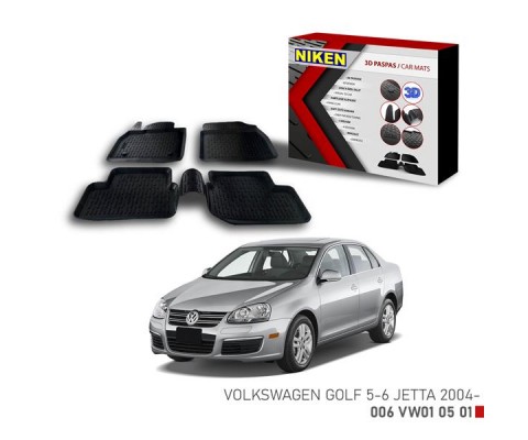 3D PASPAS VW GOLF 5- GOLF 6 - JETTA 2004-