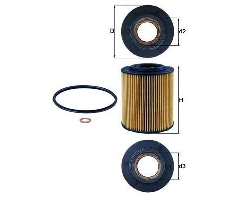 YAG FILTRESI BMW M52 M54 E36 E46 E38 E39 E60 E65 E83 E53 Z3 E36 Z4 E85