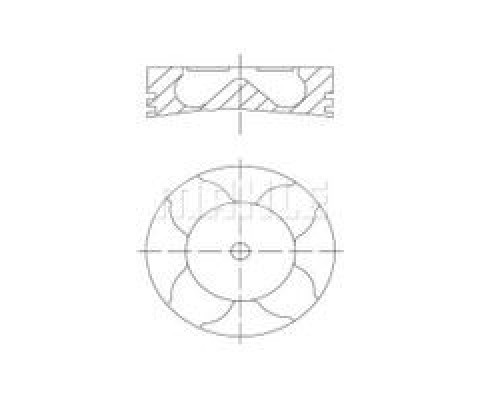 MOTOR PİSTON SEGMAN 0.40 ASTRA H 04-14 -VECTRA C 02-08 -ZAFIRA B 05-15 -SIGNUM 03-08 Z19DTH 82.40
