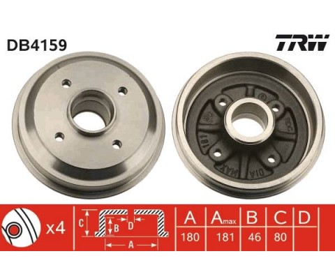 ARKA KAMPANA P106-P206 ABS SİZ