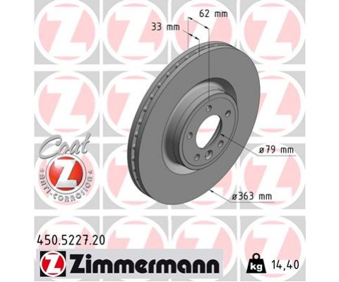 FREN DISKI ON 19 INC RANGE ROVER SPORT 2 L494 13 16 RANGE ROVER 4 VOGUE L405 12 DISCOVERY 5 L462 16