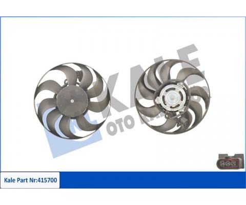FAN MOTORU DAVLUMBAZLI SOL POLO 02-09 FABIA-CORDOBA-IBIZA 1.2-1.4-1.6-1.9 90W-293mm