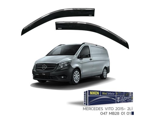 KROMLU CAM RÜZGARLIĞI MERCEDES VITO 2015 - 2Lİ