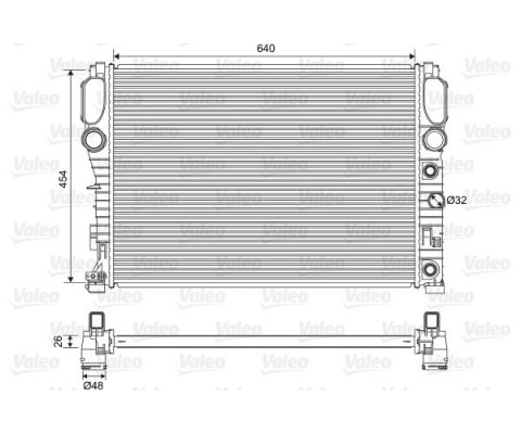 MOTOR SU RADYATORU MERCEDES M272 OM646 C219 W211 S211