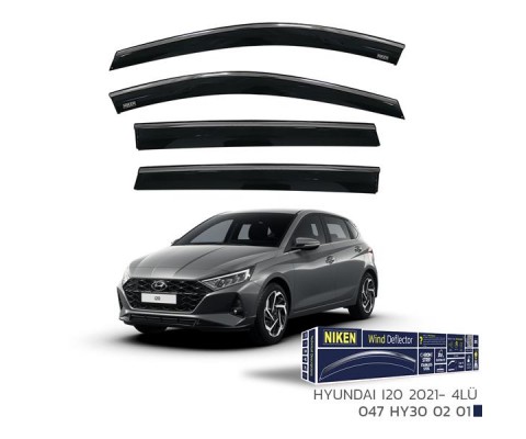 KROMLU CAM RÜZGARLIĞI HYUNDAI I20 2021- 4LÜ
