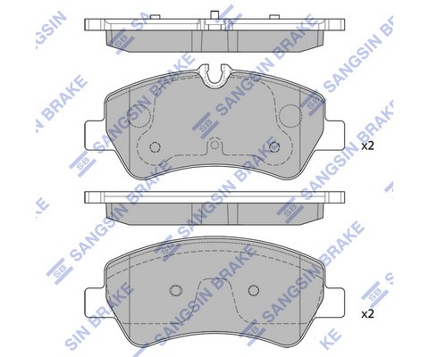 ARKA FREN BALATA FORD TOURNEO CUSTOM. TRANSIT CUSTOM 2.2L TDCI 12- KABLOSUZ