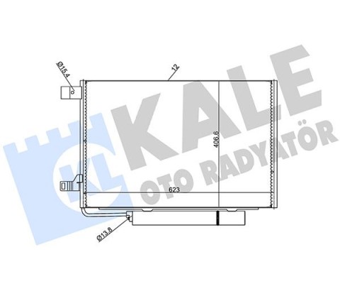 KLIMA RADYATORU MERCEDES W169 W245