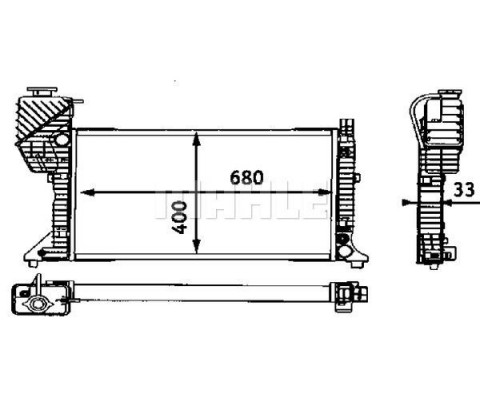 MOTOR SU RADYATORU MERCEDES SPRINTER B901 B904 96 06 KLIMASIZ