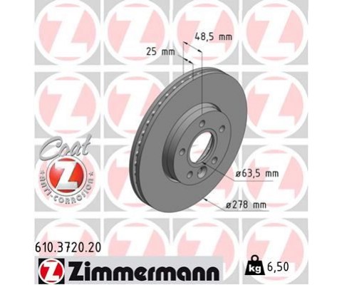 ÖN FREN AYNASI VOLVO V40 D2 D3 D4 T2 T3 T4 T5 HATCHB HAVA KANALLI KAPLAMALI YÜKSEK KARBON ALAŞIMLI 986479699