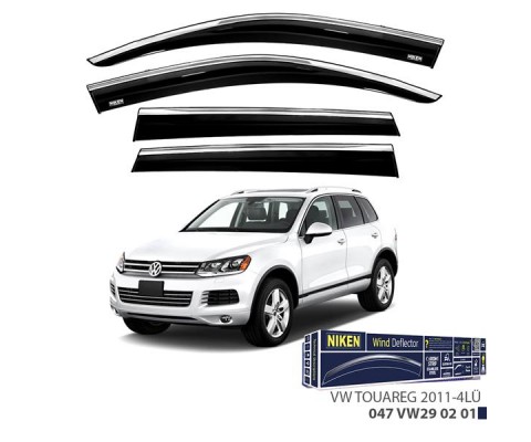 KROMLU CAM RÜZGARLIĞI VW TOUAREG 2011- 4LÜ