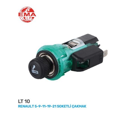 KOMPLE ÇAKMAK SOKETLİ R9-R11-R19-R21-CLIO-KNG-MGN