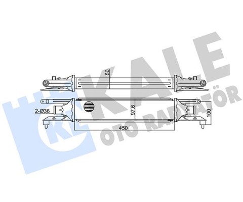 İNTERCOOLER AL/PL/BRZ GRANDE PUNTO-PUNTO-PUNTO EVO