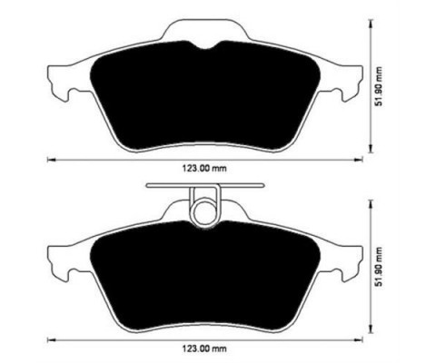 ARKA BALATA FOCUS II CMAX 03 CONNECT 02 LAGUNA III 07 OPEL VECTRA C 02 SIGNUM 03 CITROEN C5 08 PEUGEOT P508 10 18 1647875980-4254.A8
