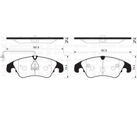 ÖN FREN BALATA AUDI A4 08- / A5 07- / Q5 09-