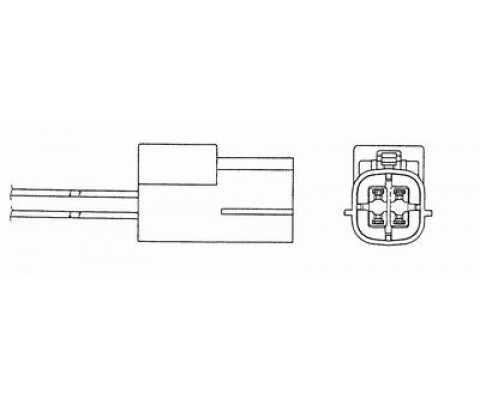 OZA544-N8 OKSİJEN SENSÖRÜ NGK-1804/NGK-6497/NGK-6513