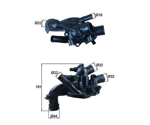TERMOSTAT MINI N16 N18 R55 R56 R57 R58 R60 R61