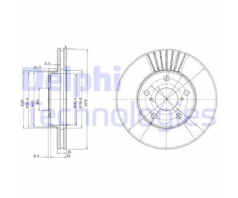 ÖN FREN AYNASI RAV4 II 1.8VVT-2.0 16V 00 2.0VVTI-2.4VVTI-2.0D-4D 01 275x25x5DLxHAVALI