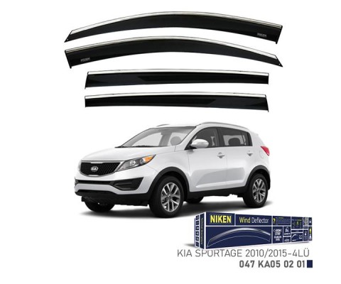 KROMLU CAM RÜZGARLIĞI KIA SPORTAGE 2010-2015 4LÜ