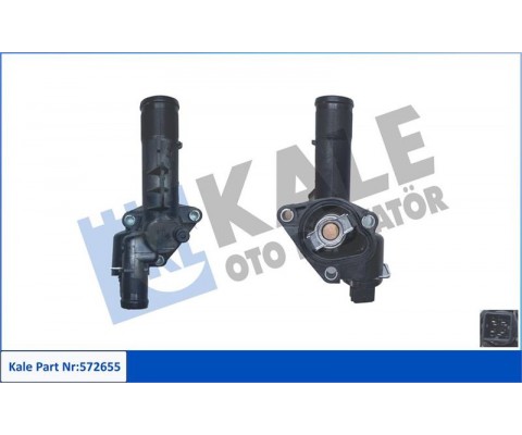 TERMOSTAT 83C KOMPLE RENAULT KANGOO II 08 CLIO III 05 12 LAGUNA III 07 15 1.5dCi k9k 4 ÇIKIŞLI