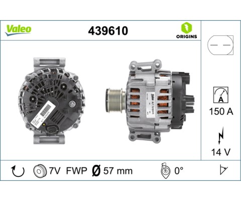 ALTERNATÖR MERCEDES C SERİSİ W/S204 ALTERNATÖR BİNEK