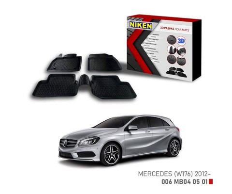 3D PASPAS MERCEDES W 176 A -Klasse 2012-