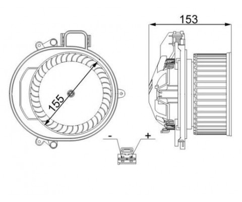KALORIFER MOTORU BMW N47 B46 B47 B48 F20 F30 F22